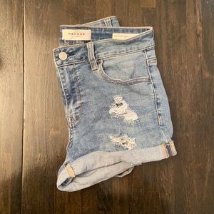 PacSun distressed shorts